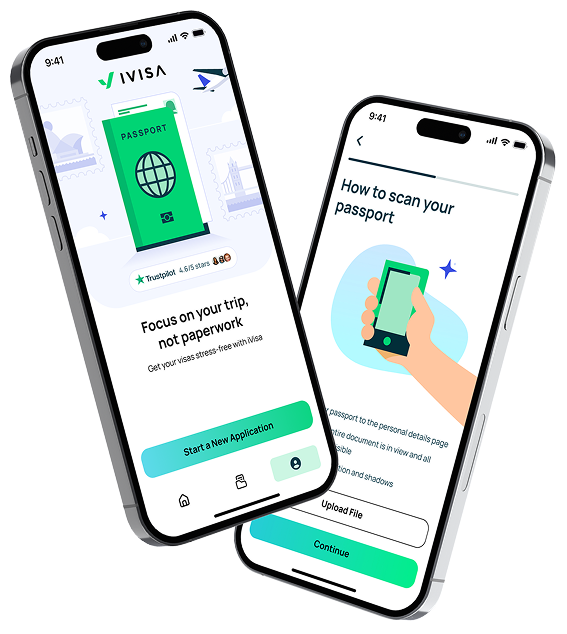 Teléfono registrado en la aplicación de iVisa